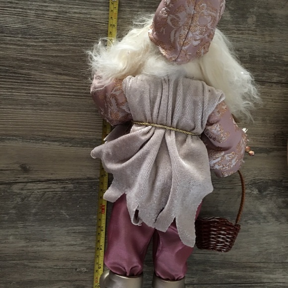FATHER CHRISTMAS - PORCELAIN DOLL - 16" - Picture 4 of 10